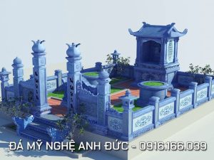 Khu lăng mộ đá tròn cao cấp của CƠ SỞ ĐÁ MỸ NGHỆ QUANG TRUNG