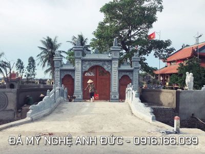 Cổng đá Tam Quan ĐẸP ở Ninh Bình