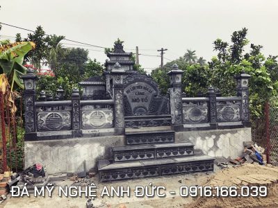 Khu Lăng mộ đá tổ Họ Lưu Tiến Hòa Xá – Mẫu Mộ đá ĐẸP Anh Đức tại Nam Định