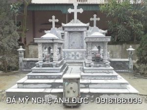 Mộ đá công giáo đẹp năm 2020 của Đá mỹ nghệ Anh Đức
