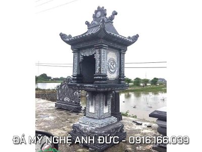 Cây hương đá ngoài trời – Cây Hương bằng đá 1 mái tại Nghệ An
