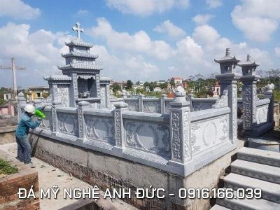 Mẫu Lăng Mộ đá công giáo tại Nam Định