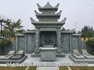 Xây dựng Lăng Mộ đôi đá xanh rêu tại Hà Nội