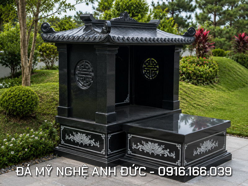 Mau Lang tho da Granite dep chat luong tai Hoa vien nghia trang sinh thai