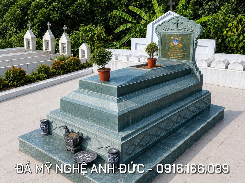 Mau Mo Cong giao da xanh reu nguyen khoi Bao gia Mo cong giao 2026